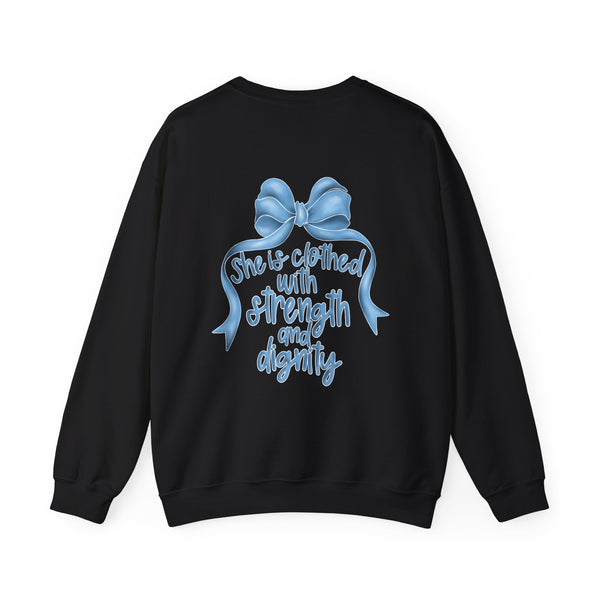 Proverbs 31:25 Crewneck
