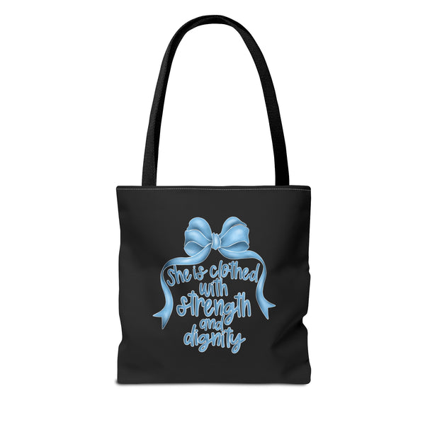 Proverbs 31:25 Tote