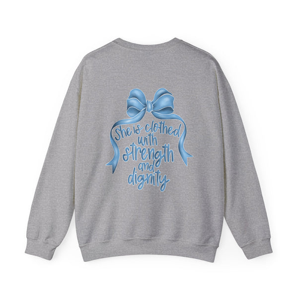 Proverbs 31:25 Crewneck