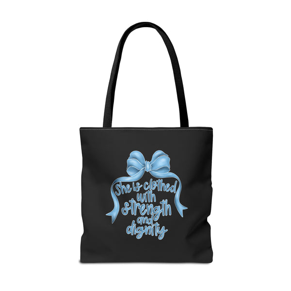 Proverbs 31:25 Tote