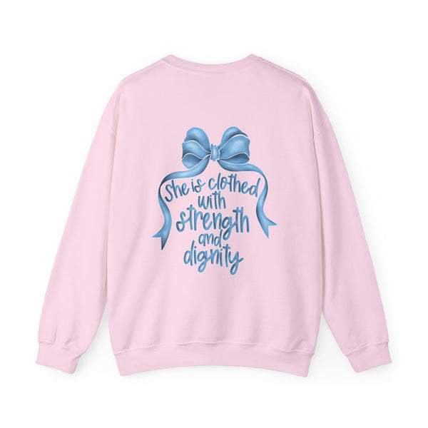 Proverbs 31:25 Crewneck